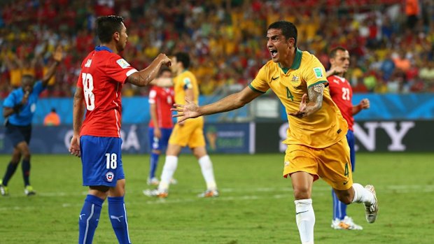 Tim Cahill had a goal disallowed.