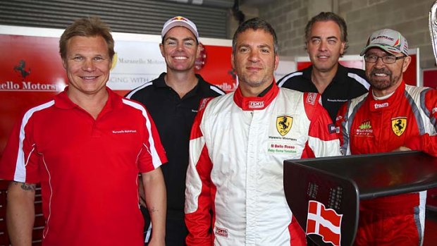 The Ferrari Maranello Motorsport team.