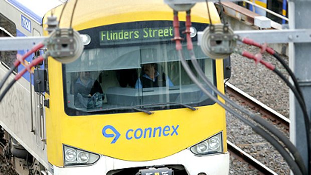 Connex says Melbourne's trains should stay in private hands.