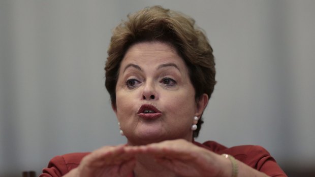 Gaining ground: Dilma Rousseff