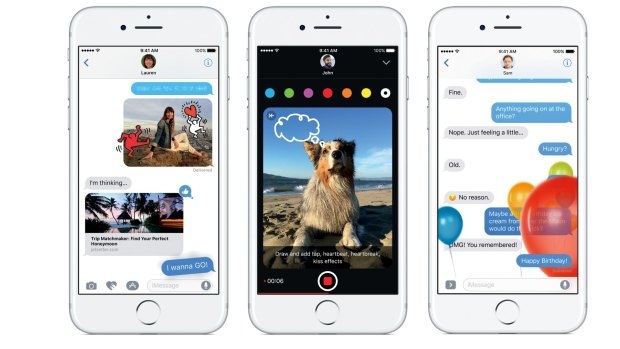 The Messages app has been given a big makeover in the new Apple update.