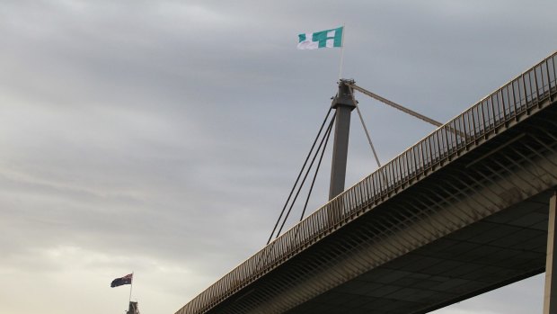 The West Gate bridge has had barriers since 2009.
