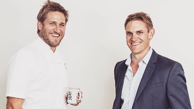Curtis Stone recommends always talking to your fellow plane passenger.