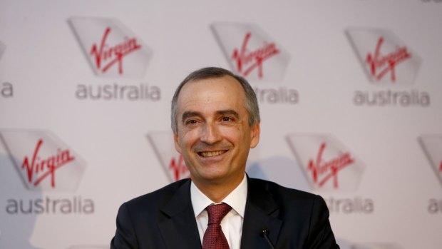 Virgin chief executive John Borghetti said the airline had nearly met its target of 30 per cent of domestic revenue from the corporate market.