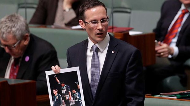 Labor backbencher Andrew Leigh ... called on Parliament to "apologise to Peter Norman for the wrong done by Australia".