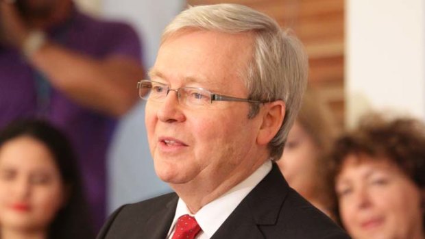Australia ... "at the arse end of the world" ... Kevin Rudd.
