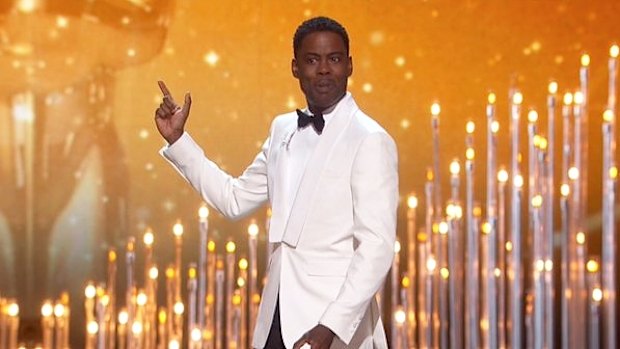 Sharp straight off the bat ... Chris Rock. Photo: Getty Images.