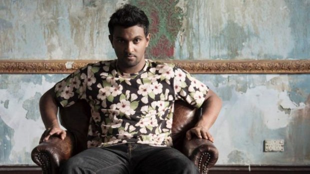 Comic Nazeem Hussain is at his best when ad-libbing with the audience.