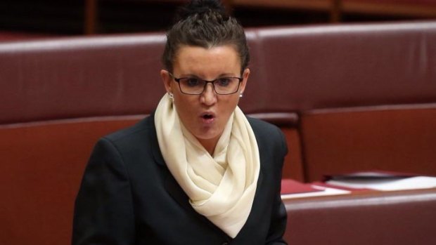 Senator Jacqui Lambie: "Clive will have to decide whether he wants to see his party separated in the Senate."