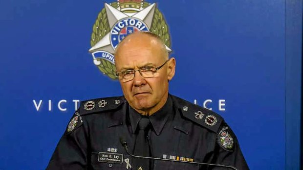 Victorian Police Commissioner Ken Lay seeks common sense answers.