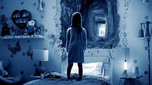 In Paranormal Activity: The Ghost Dimension a little girl starts burying rosaries and burning Bibles, not unexpectedly arousing suspicions that something is up.