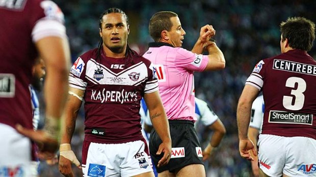Steve Matai returns for Manly after serving a one-week suspension for a high tackle against Canterbury in week one of the finals.