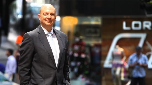 Gordon Cairns has been named as retailer David Jones' new chairman.