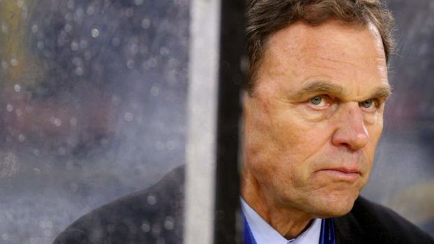 Under pressure: Socceroos head coach Holger Osieck.