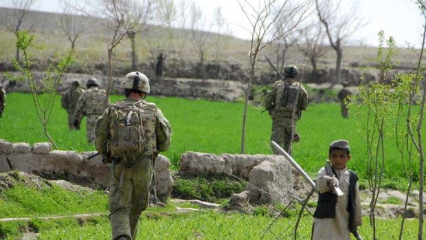 Under scrutiny ... Australian troops in Afghanistan will need to be more accountable if they carry out more interrogations.