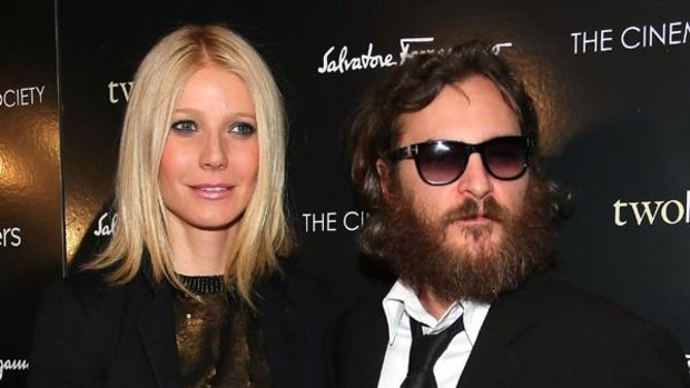 Gwyneth Paltrow and Joaquin Phoenix.