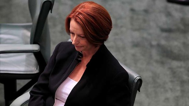 Putting pragmatism ahead of politics ... Julia Gillard.