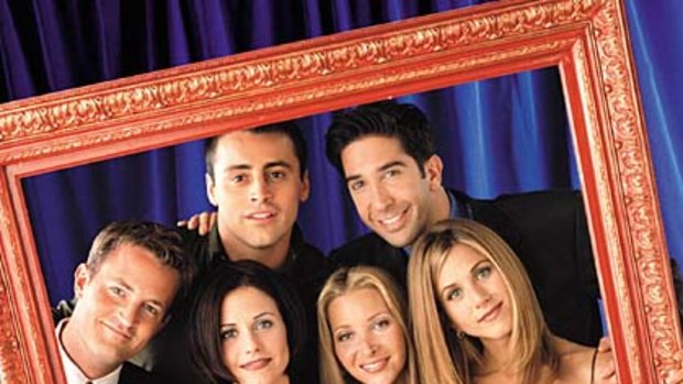 Trying to think outside of the box ...Aniston with her Friends co-stars.