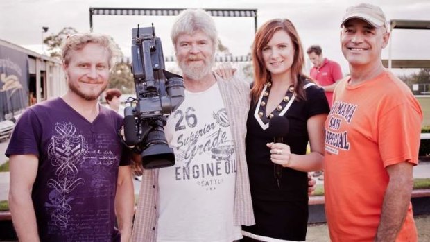 Director Dan Macarthur, Michael Crowley, producer Melanie Poole and director of photography Andrew Conder.