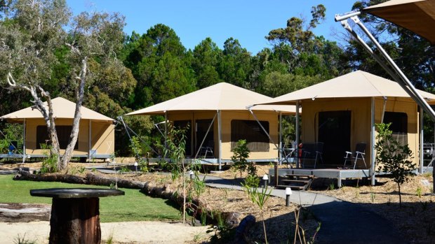 Glamping Castaways Moreton Island.