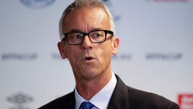 David Gallop says he wants clubs that "stand for uniting people through the joy of football".