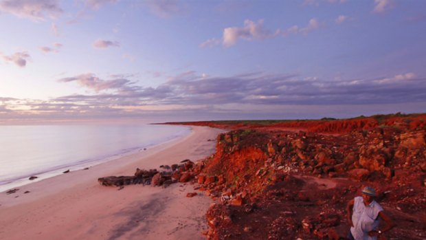 James Price Point: ''It's a tableland. Flat as a table. An unremarkable beach.''