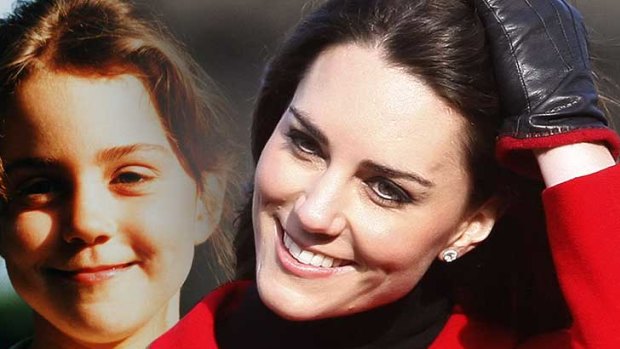 Then and now ... Kate Middleton - bullied as a girl and now to marry a prince.