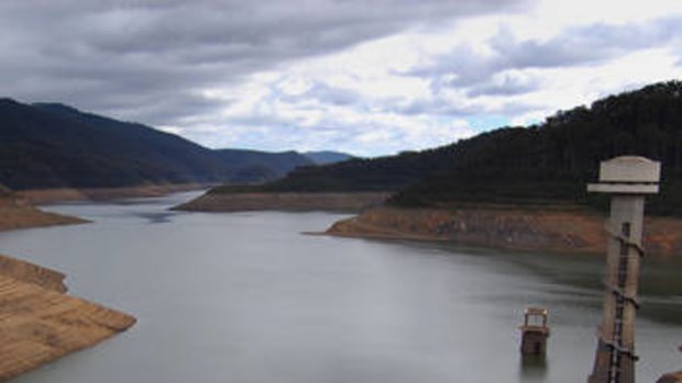 Thomson Dam in 2007.