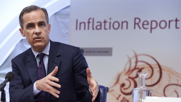 Bank of England governor Mark Carney. The bank has warned of the risks of an exit.