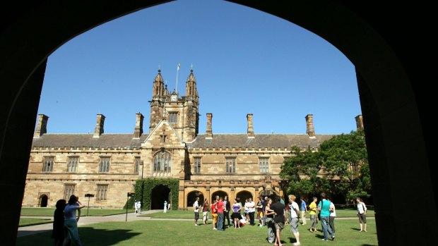 The University of Sydney - one of many campuses where the National Union of Students claims the incidence of sexual assaults is under-reported.