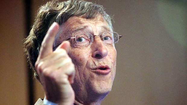 "Mr Gates said that he was "one of those rare people who is actually for taxes" and that the last time he was asked to pay tax the total amount equated to $US6 billion taken from his account".