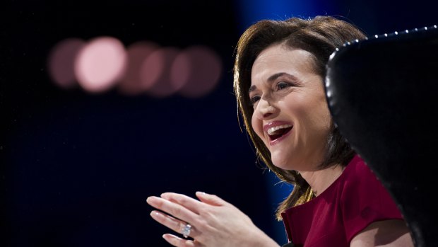 "That's fantastic": Sheryl Sandberg says CEOs complained women now want to be paid the same as men. 