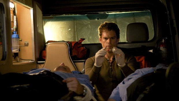 Michael C.Hall spends his time as Dexter dispatching (mostly) bad guys, and we love him for it.