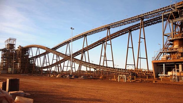 Iron ore prices are riding a roller-coaster.
