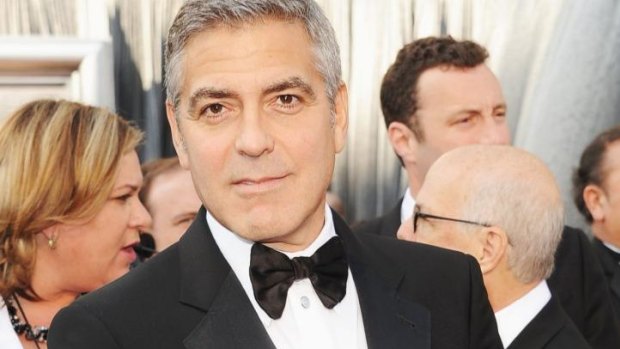George Clooney: he'll soon officially be off the market.