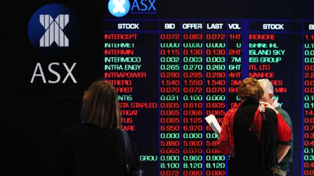 Market darlings like the big banks and Telstra were hit particularly hard today.
