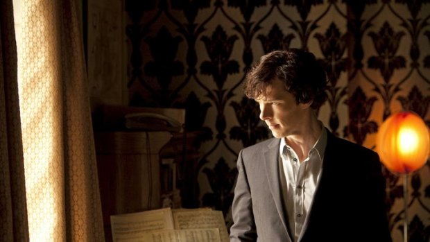 Benedict Cumberbatch brings cool to Conan Doyle in <i>Sherlock</i>.