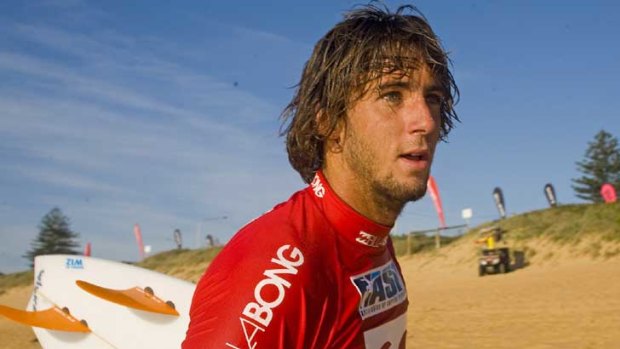 Australian professional surfing star Matt Wilkson.