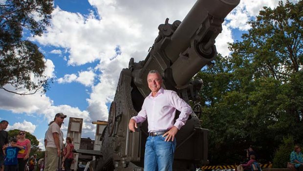Big shot: Brendan Nelson wants a more fitting end to the day at the War Memorial.