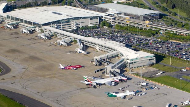 Brisbane Airport's international terminal.