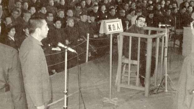 1980: Jiang Qing herself is in the dock, tried for persecuting 727,420 people during the Cultural Revolution.