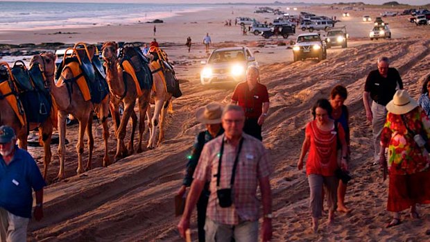 After the sunset: Broome's Cable Beach.