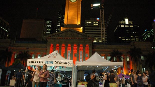Shop for that unique Christmas gift by the Christmas tree in King George Square on Friday night when 100+ artisans display their unique wares at 