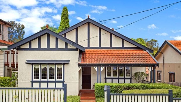 A two-bedroom, two-bathroom house with a double garage in Chatswood, Sydney.