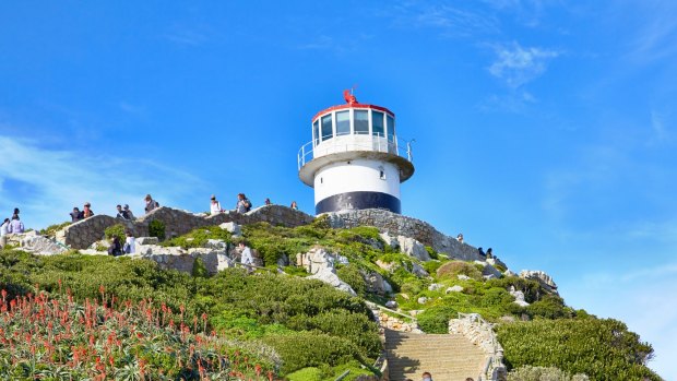 The Old Cape Point Lighthouse. 