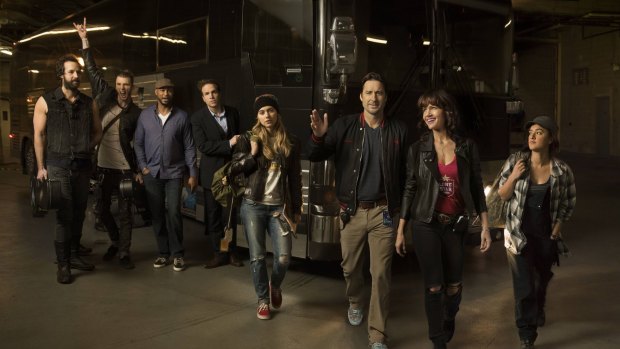 Luke Wilson stars as a backstage manager in <i>Roadies</I>.