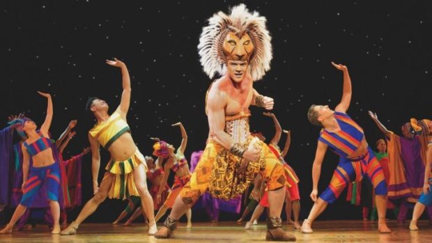 Simba takes centre stage in <i>The Lion King</i>.