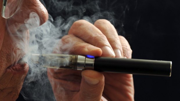 Health concerns: NSW smoking rules do not cover e-cigarettes.