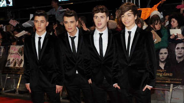 ''Different ball game'' &#8230; the members of Union J, finalists on The X Factor.