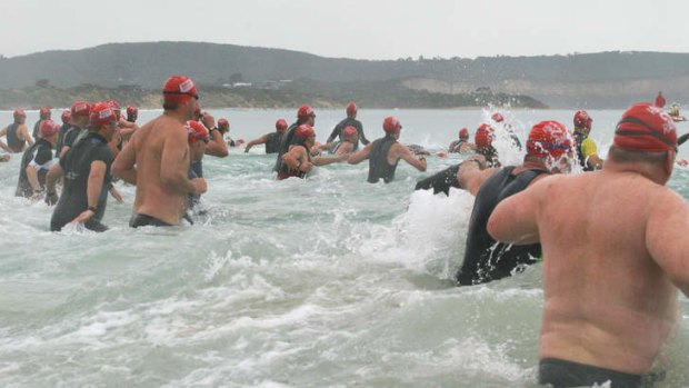 More than 800 swimmers will take part in the Rock 2 Ramp open-water swim.